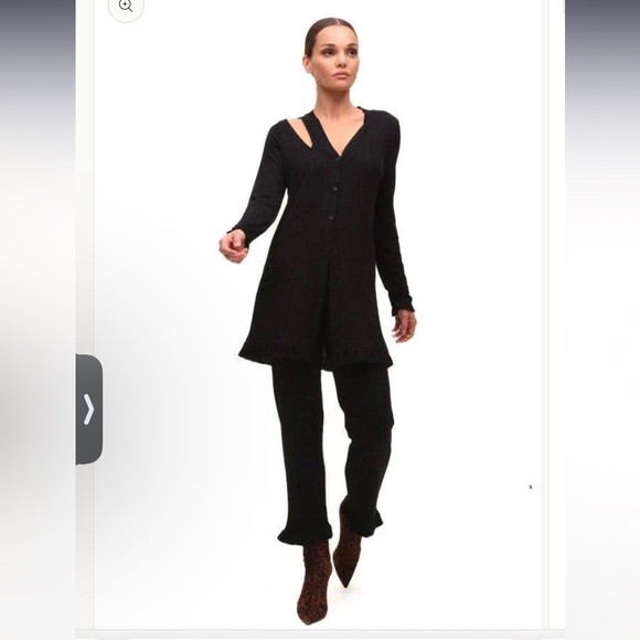 N:philanthropy sole cardigan in black size small NWT - Picture 7 of 8